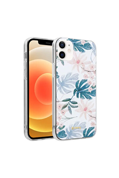Crong Husă cu flori - Etui iPhone 12 Mini (wz√≥r 01)