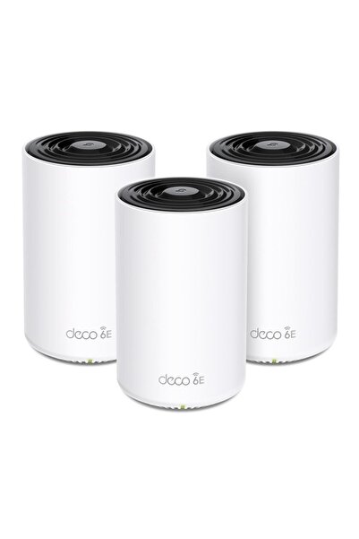 TP-LINK Deco XE75 Pro (pachet de 3) WiFi6E Mesh (AXE5400, 2,4GHz/5GHz/6GHz, 1...