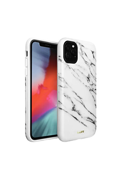 Laut Huex Elements - Husă iPhone 11 Pro Max (Alb Marmorat)