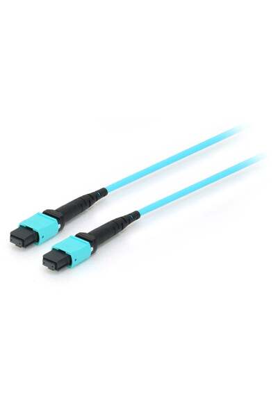 EQUIP Patchkabel MTP->MTP 7.00m Multimode OM4 t√ºrkis Polybeutel