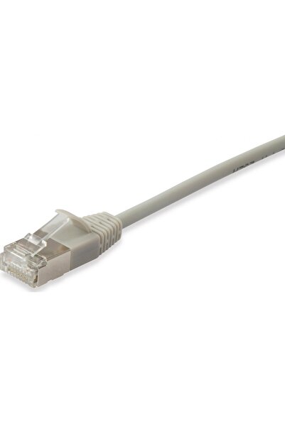 EQUIP Cablu Patch Cat6A SlimFlex F/FTP 10.0m bej LSZH 2xRJ45 în pungă de plastic