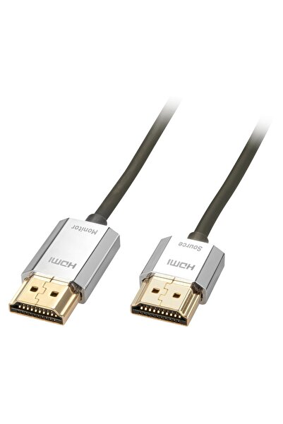 LİNDY Cablu HDMI de mare viteză CROMO Slim Ethernet A/A 4.5m