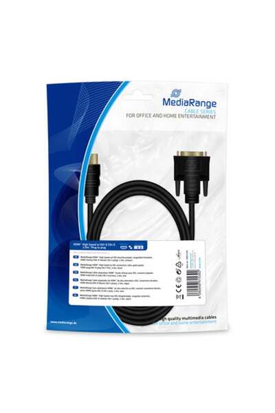 MediaRange Cablu HDMI HDMI -> DVI 2.0m negru