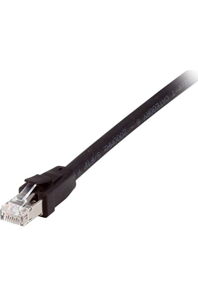 EQUIP Cablu patch Cat8.1 S/FTP 2xRJ45 5.00m negru LSZH pungă de plastic
