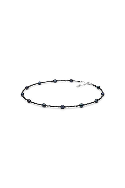 MANAVA Colier argint cu perle naturale si spinel - Constelación