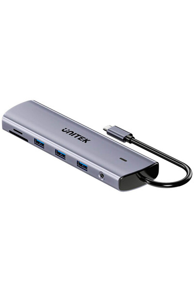Unitek HUB USB Hub USB-C 11w1 z obs≈ÇugƒÖ dw√≥ch monitor√≥w | 4K@30Hz | RJ45 ...
