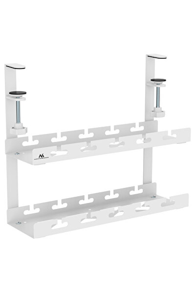 Maclean Organizator de birou pentru cabluri, MC-104W