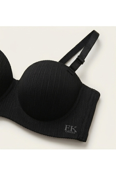 F.K Non-Marking Laser Cut Hand-Filled Padded Push-Up Bra