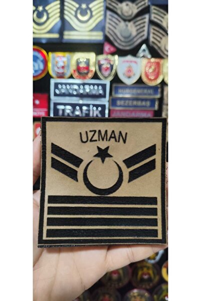 ÇUKUROVA ÜTÜ Piele de bizon, 4 straturi, Sergeant Expert, o pereche de velcro...