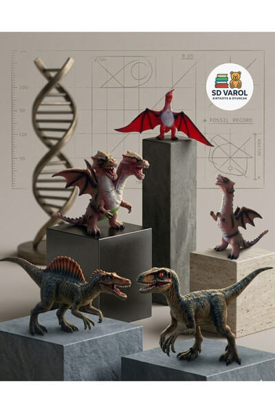 SD VAROL Kırmızı Uçan Dinozor (Pteranodon)