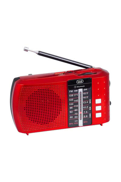 Trevi Radio Portabil Bluetooth RA7F20BTR FM/AM/SW Roșu