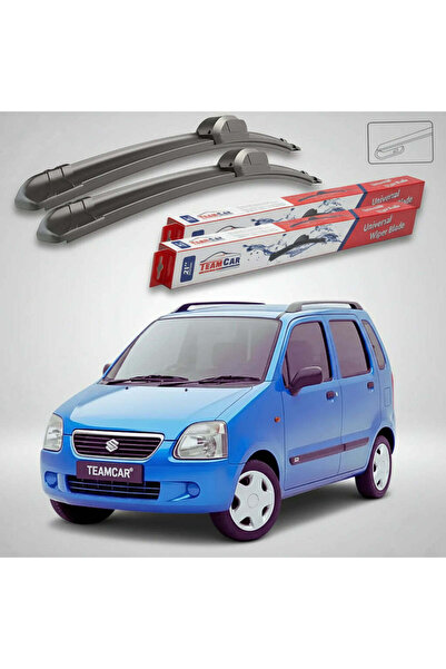 TEAMCAR Lame ștergătoare Suzuki Wagon R+ MM 2000-2007 |   Set frontal plat – ...