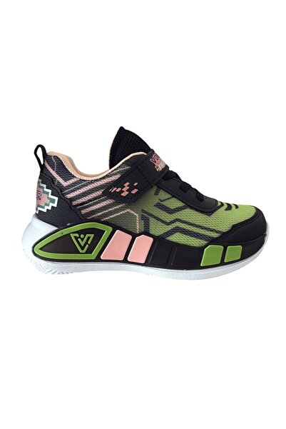 Bluefeet حذاء رياضي للفتيات من Vlt Green Mesh Velcro