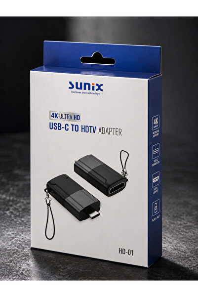 Bahzer ticaret 4K Type-C to HDMI Görüntü Aktarıcı