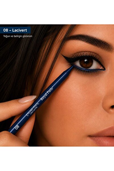 Rosse 1 Adet Suya Dayanıklı Eyeliner Kalemi | Yoğun Pigment & Kalıcı Görünüm