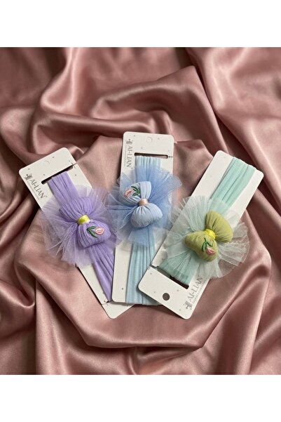 Mila TakMila Bebek Saç Aksesuarı – Yumuşak Lastikli Tütü Fiyonk Model 💕