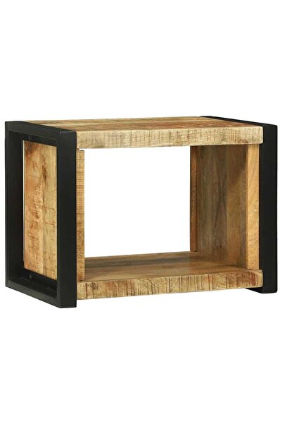 vidaxl Cub de Perete Maro 55 x 35 x 40 cm Lemn de mango solid