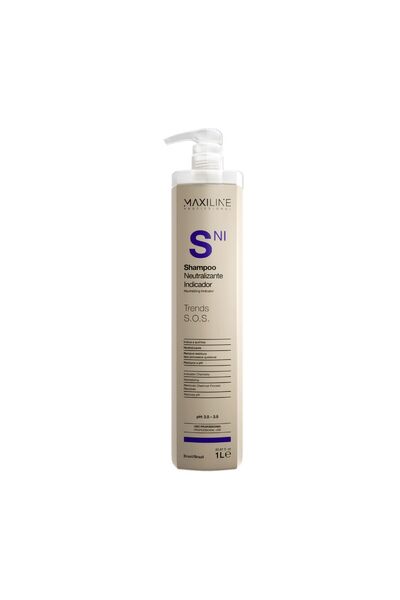 Maxiline Professional Trends Sos Neutralizing Indicator - Shampoo, 1000 ml