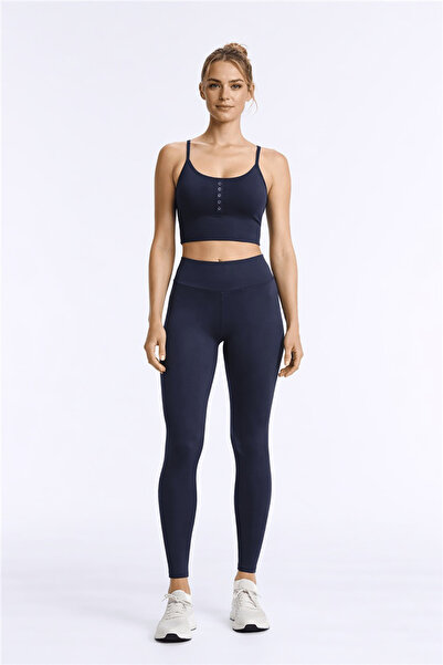 Fashion Friends Cross Belted High Waist Skinny Leggings Tayt 26Y0710K1