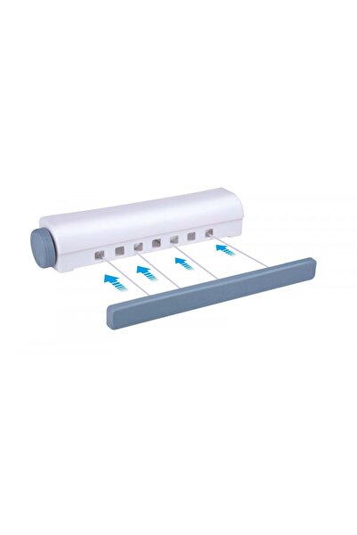 Alpina Ușcător de rufe extensibil din plastic, 14 m, 21 x 31,5 x 29,5 cm