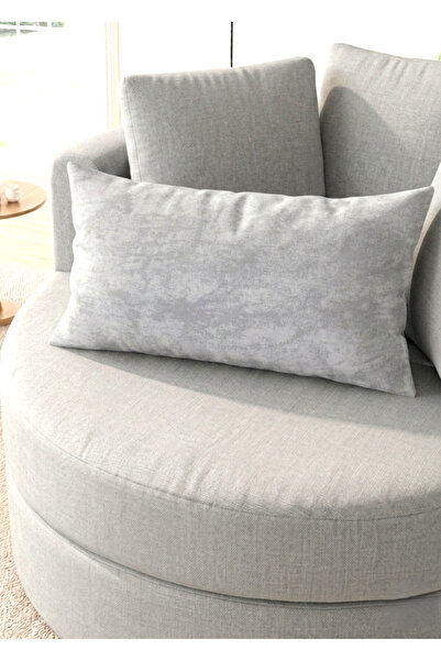shopshop ss Husă de pernă decorativă, unică (30x50), din lenjerie Panama, cu ...