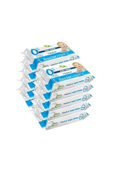 DOCTOR WIPES Șervețele umede neutre Doctor Wipe, 0% alcool, parabeni, parfum,...