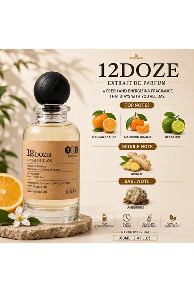 5ii perfume Dose Perfume - Extrait de Parfum | Unisex | 5iiperfume.com | A Blend of Balance and Perfection