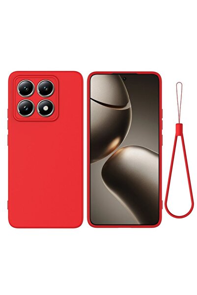 sscase Pure Color Θήκη Σιλικόνης Red (Xiaomi 14T Pro 5G)