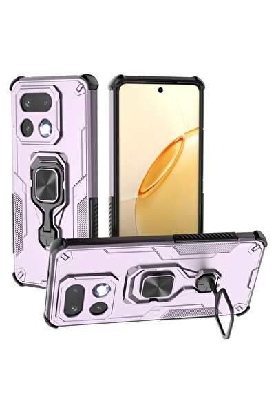 sscase Magnetic Ring Σκληρή Θήκη με Δαχτυλίδι Purple (Realme 16 Pro Plus 5G)