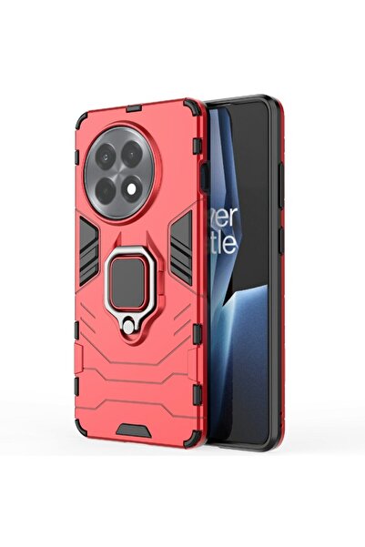 sscase Magnetic Ring Σκληρή Θήκη με Δαχτυλίδι Red (OnePlus 13R 5G)