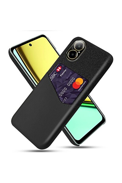 sscase Card Slot Σκληρή Θήκη Black (Realme C67 4G)