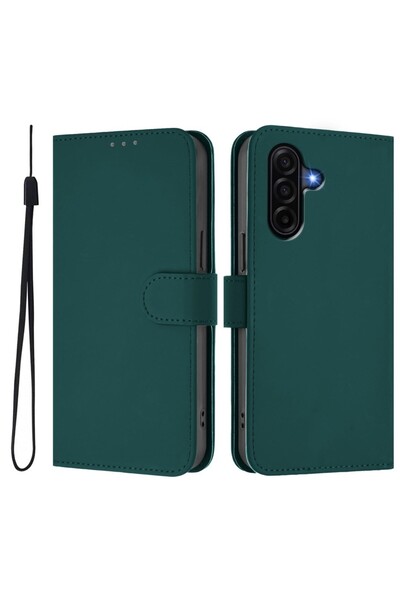 sscase Basic Θήκη Πορτοφόλι Dark Green (Samsung Galaxy A37 5G)