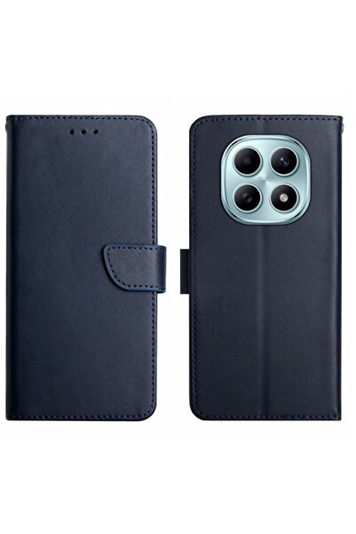 sscase Δερμάτινη Θήκη Πορτοφόλι Blue (Xiaomi Redmi Note 15 4G)
