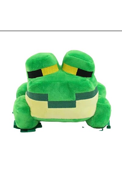 charmerprincesses minecraft frog kurbağa ithal peluş oyuncak 20 cm