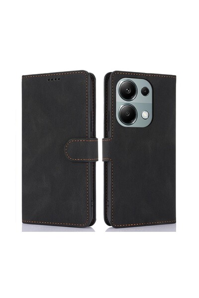 sscase Lite Θήκη Πορτοφόλι Black (Xiaomi Redmi Note 13 Pro 4G/Poco M6 Pro 4G)