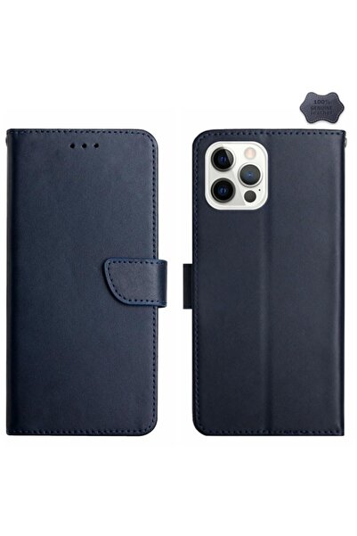 sscase Δερμάτινη Θήκη Πορτοφόλι Blue (Apple iPhone 16 Pro)