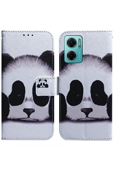 sscase Coloured Drawing Θήκη Πορτοφόλι Panda (Xiaomi Redmi 10 5G)