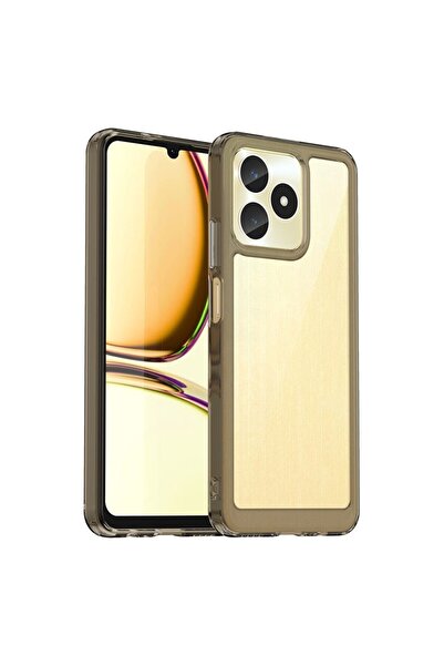 sscase Colorful Series Θήκη Σιλικόνης Transparent Grey (Realme C51)