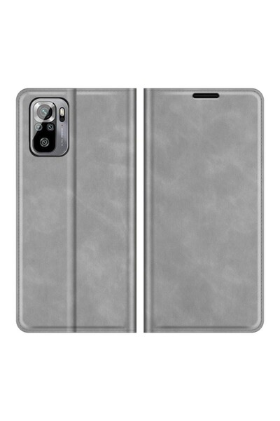 sscase Retro Magnetic Θήκη Βιβλίο Grey (Xiaomi Redmi Note 10/Note 10s)