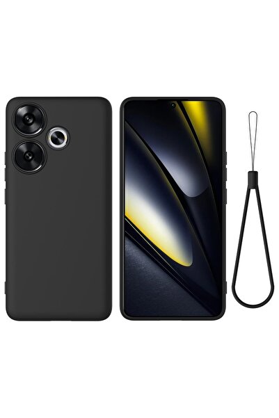 sscase Solid Color Θήκη Σιλικόνης Black (Xiaomi Poco F6 5G)