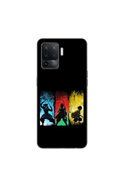 OEM Husa compatibila cu Oppo Reno5 Lite Silicon Gel Tpu Model Demon Slayer Team