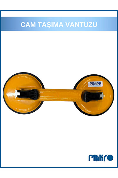 GLASSMAKRO Alüminyum İkili Cam Taşıma Vantuzu 80 Kg