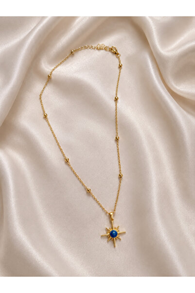 Markiz Takı Gold Bijouterie Necklace 45 cm
