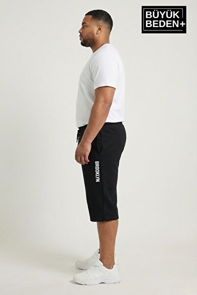 Superlife Big Size Men's Capri Shorts Brooklyn Printed Comfortable Fit 3Xl-6X...