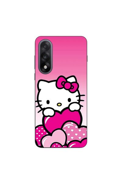 OEM Husa compatibila cu OnePlus Nord 5 Silicon Gel Tpu Model Hello Kitty Pink...