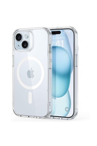 OEM Θήκη τηλεφώνου, συμβατή με Apple iPhone 14 Plus, αντιχαρακτική, με αντικρ...