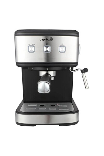 Arielli Aparat de espresso KM-490BS, 1100 W, 1.25 L, Negru/Oțel inoxidabil