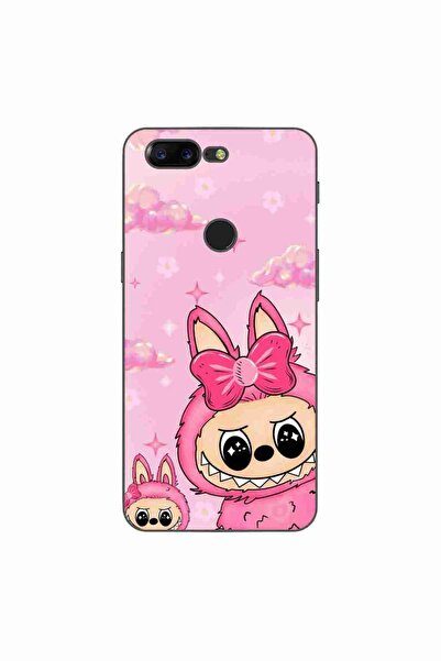 OEM Husa compatibila cu OnePlus 5T Silicon Gel Tpu Model Labubu Pink Fantasy
