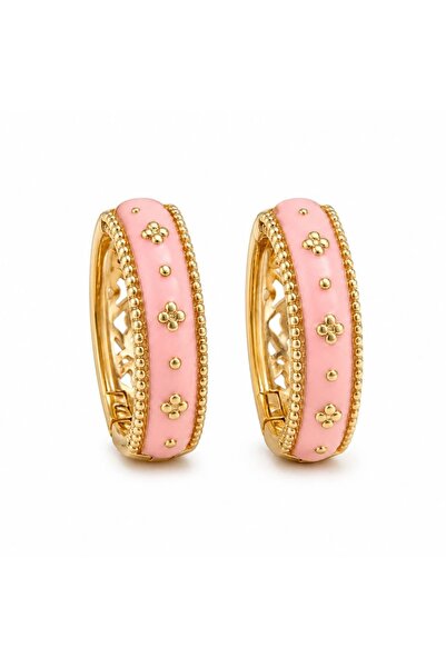 LEROSY CO. Special Series Enamel Hoop Earrings
