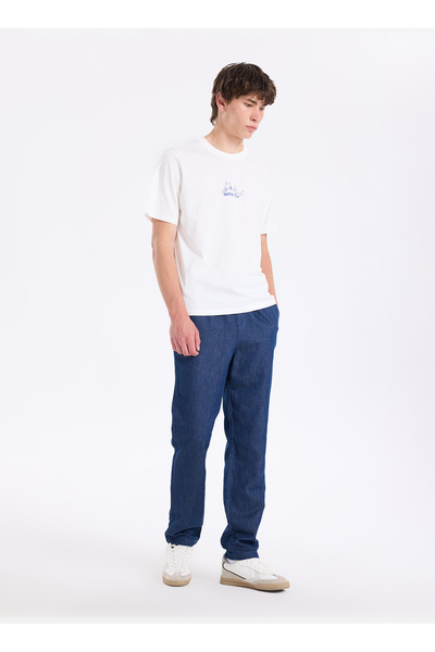 Lee Cooper Mavi Erkek Regular Straight Denim Pantolon 262 LCM 121061 NEW ABBI...